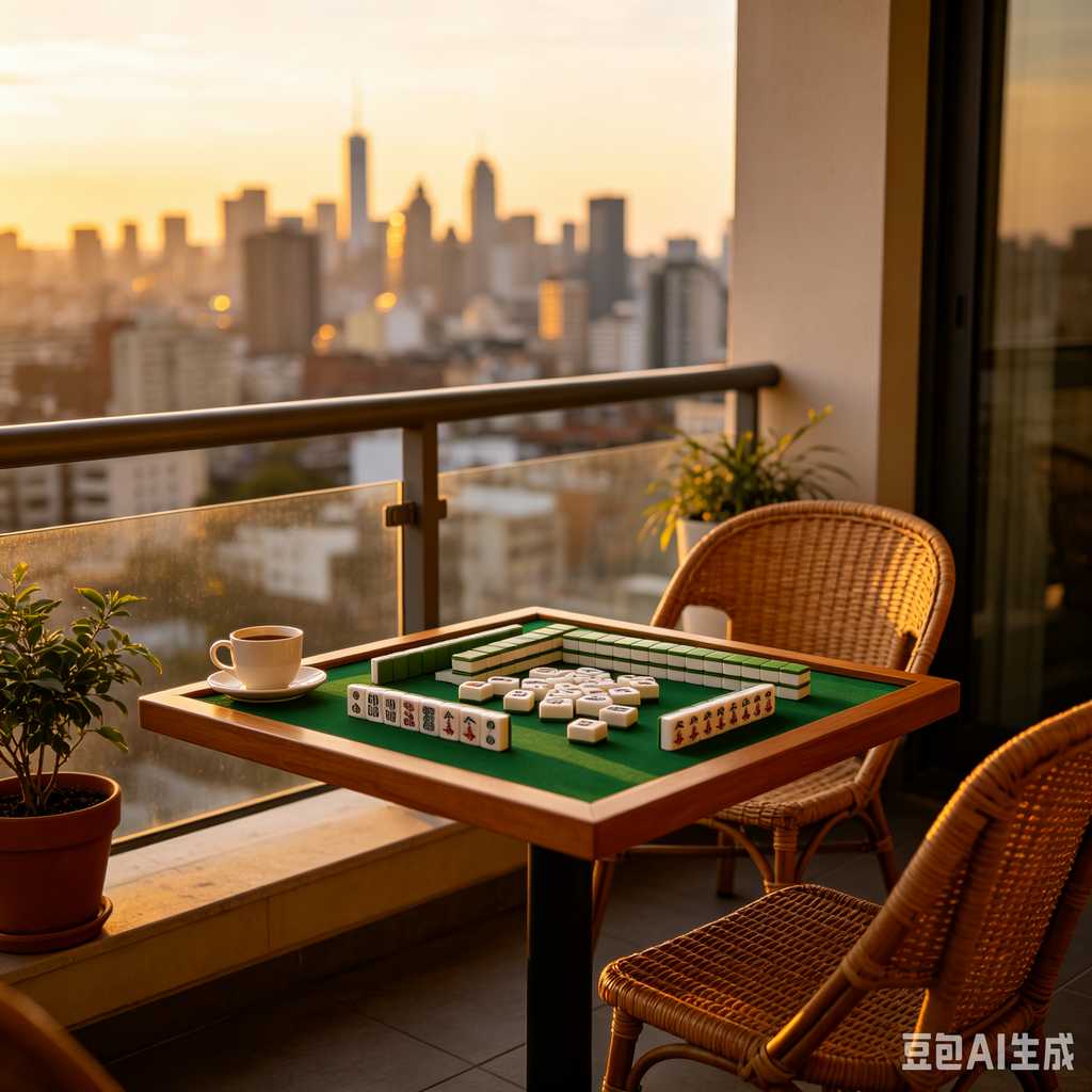 color box mahjong set packing